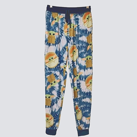 Star Wars Women Pajama Lounge Sleep Pants Mandalorian Baby Yoda Buttery Soft S - Picture 1 of 8
